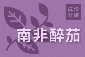 Read more about the article 成份介紹｜南非醉茄