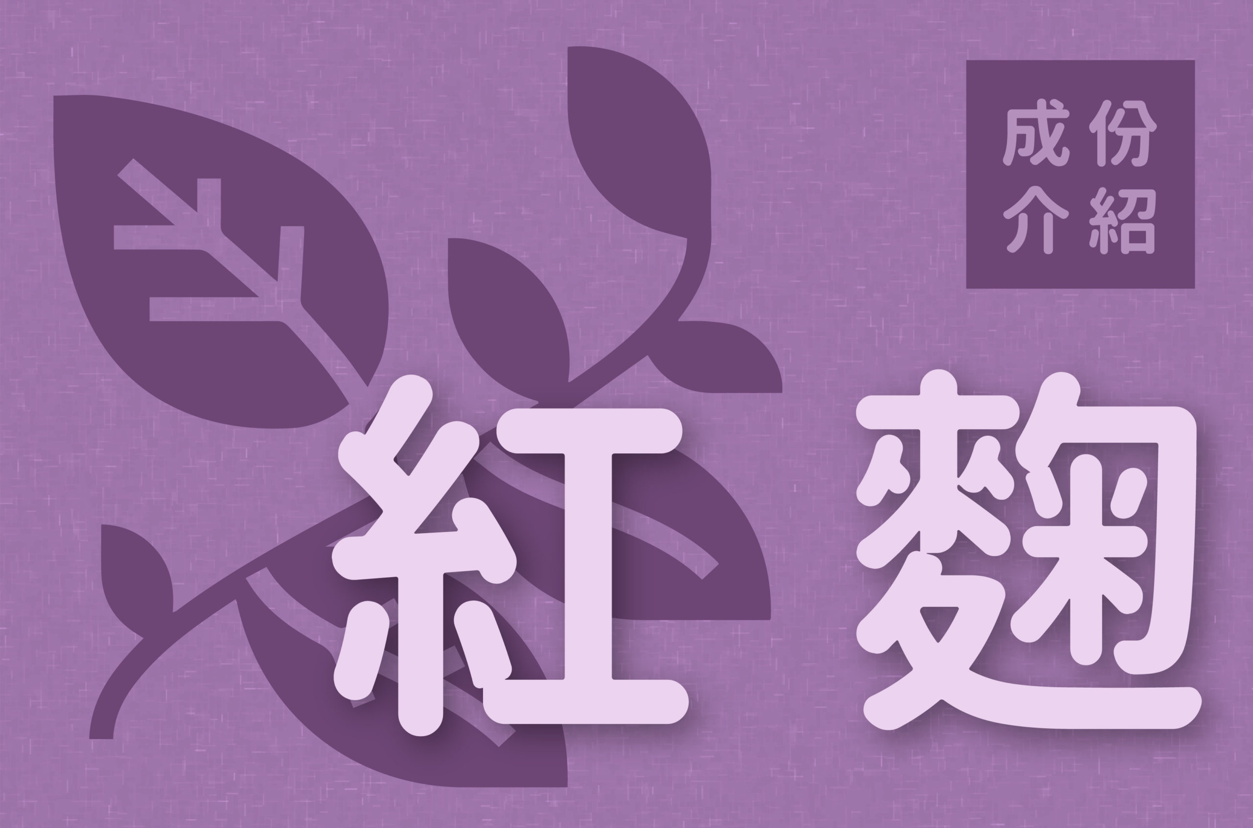 Read more about the article 成份介紹｜紅麴